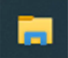 フォルダマークのアイコン